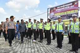 Polres Bintan Gelar Apel Pasukan Operasi Lilin Seligi 2017 