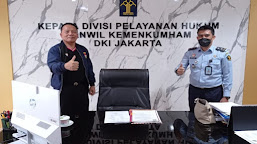 Perkuat Hubungan, Co Founder LQ Indonesia LawFirm Sambangi Kanwil dan Rutan DKI Jaya