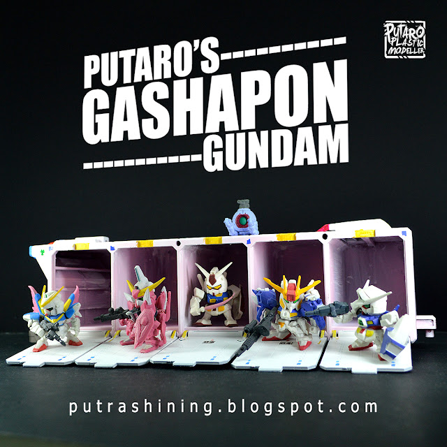 Putaro's Gashapon Gundam Space Ship Diorama by Putra Shining