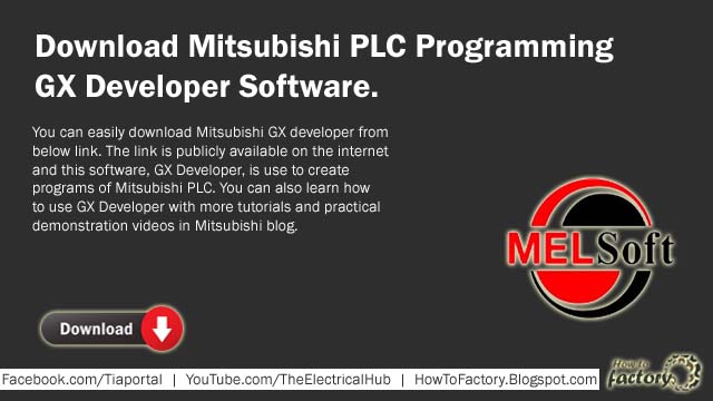 mitsubishi, gx developer