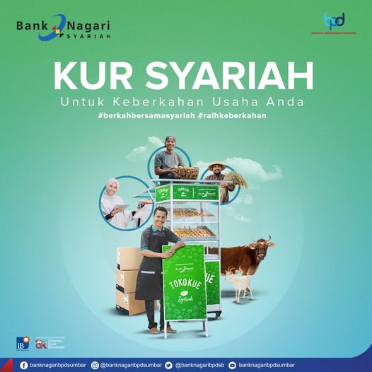 Bank Nagari Meluncurkan Produk Kredit Usaha Rakyat (KUR) Syariah