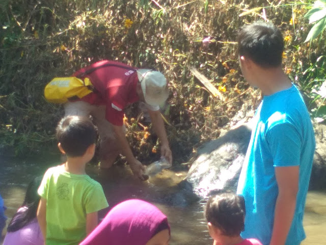 kecehan sungai di Ungaran