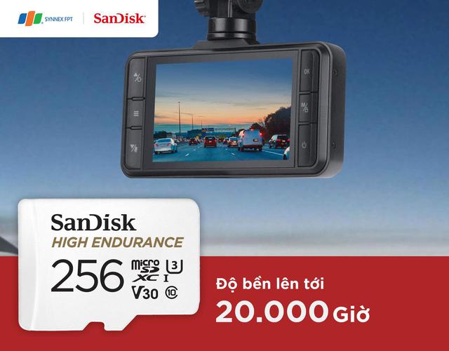SanDisk High Endurance: Những thông số ấn tượng cho một thẻ ghi hình - <a href=