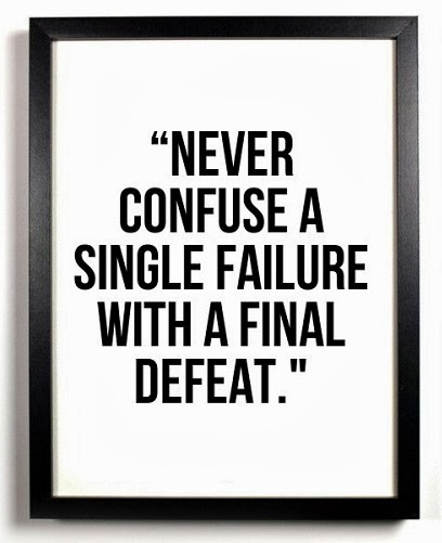 Addiction Recovery - Never Confuse Failure With Defeat