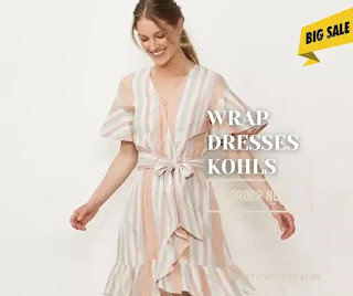 wrap dresses kohls