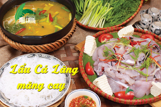 Lẩu cá Lăng măng cay