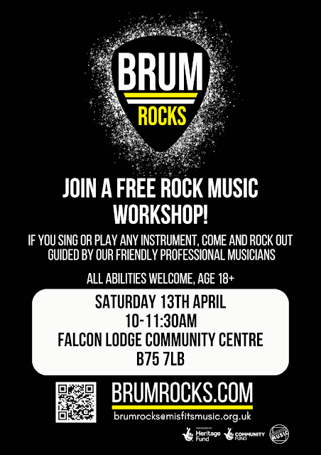 Brum Rocks flyer