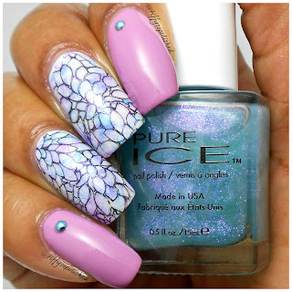 Watercolor_Hydrangea_Flowers_Nail_Stamping