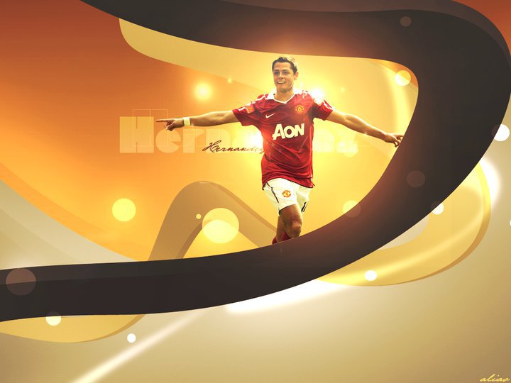 Wallpaper of Manchester United Chicharito 14