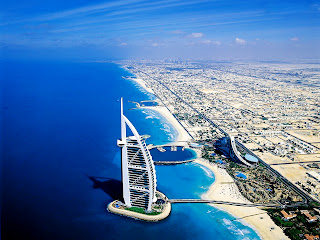 Burj Al Arab Luxury Hotel Dubai Cityscape HD Wallpaper