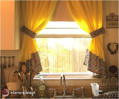Elegant Kitchen Curtains 17
