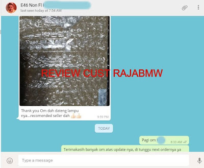 Review Customer Rajabmw Pembelian Angel Eyes BMW