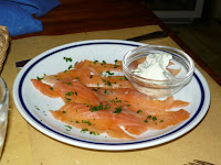 carpaccio di salmone