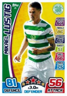 Topps Match Attax SPFL 2017-2018 Celtic Set