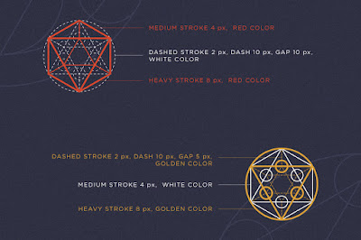 Sacred Geometry Vector Megabundle