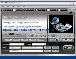 Tipard Total Media Converter Platinum Registration Code Generator Free Download