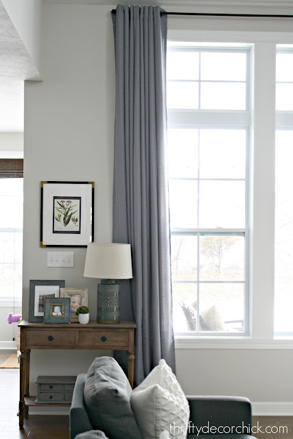 inexpensive drapes for tall windows