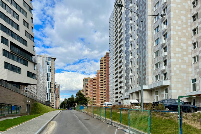 улица Обручева, строящийся жилой комплекс «Квартал 38А»
