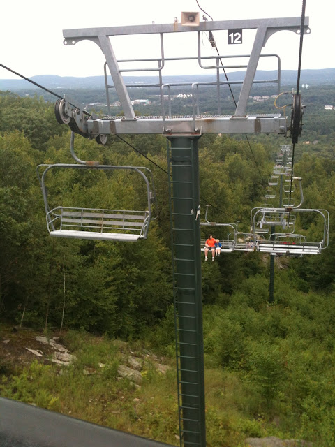 Lake Compounce Ski Lift Attraction Sky Ride Amusement Park