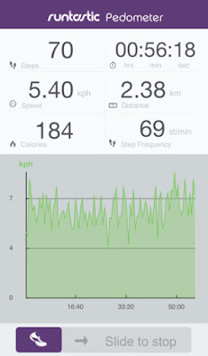  แอป Runtastic Pedometer