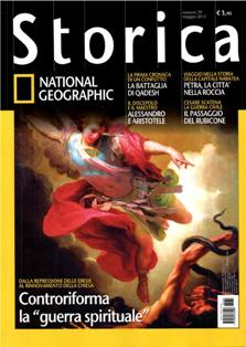 National Geographic Storica 39 - Maggio 2012 | ISSN 2035-8784 | PDF HQ | Mensile | Storia | Personalità
National Geographic Storica è la nuova rivista che ti presenta ogni mese le grandi vicende del passato. I personaggi più affascinanti, i luoghi mitici delle antiche civiltà, le grandi opere d'arte, rivivono grazie alla insuperabile esperienza fotografica di National Geographic, alle spettacolari ricostruzioni digitali, alla stampa di altissimo livello e ad un racconto sempre avvincente e approfondito.
Dai palazzi dei faraoni ai suburbi di Roma antica, dalle misteriose piramidi Maya alle conquiste dell'era moderna, ogni numero di Storica ti offrirà un emozionante viaggio nel passato.