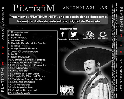 PLATINUM HITS - ANTONIO AGUILAR (2018) ~ Despecho y Bar