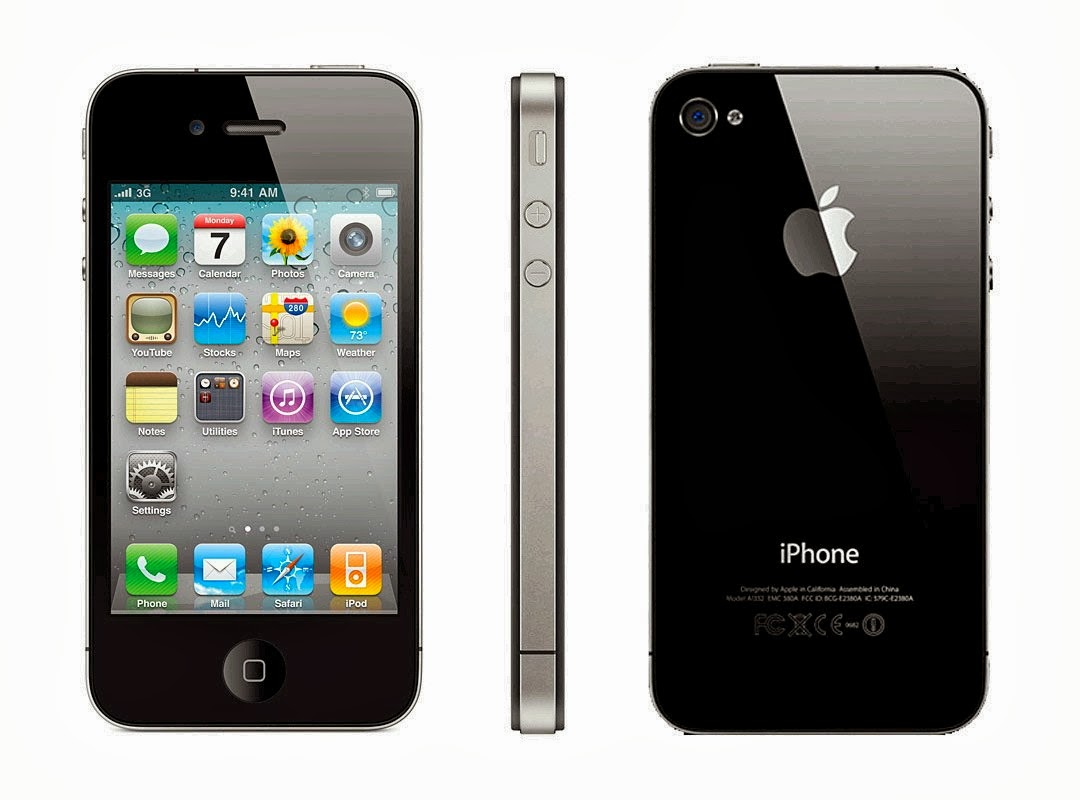 HARGA APPLE iPhone 4 8GB - Black Harga Dan Spesifikasi