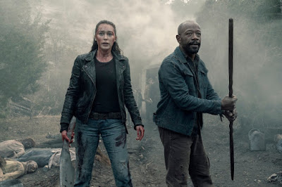 Fear The Walking Dead Season 5 Alycia Debnam Carey Lennie James Image 1