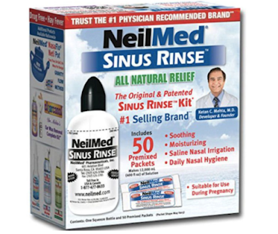 Free Neilmed Sinus Rinse Kit