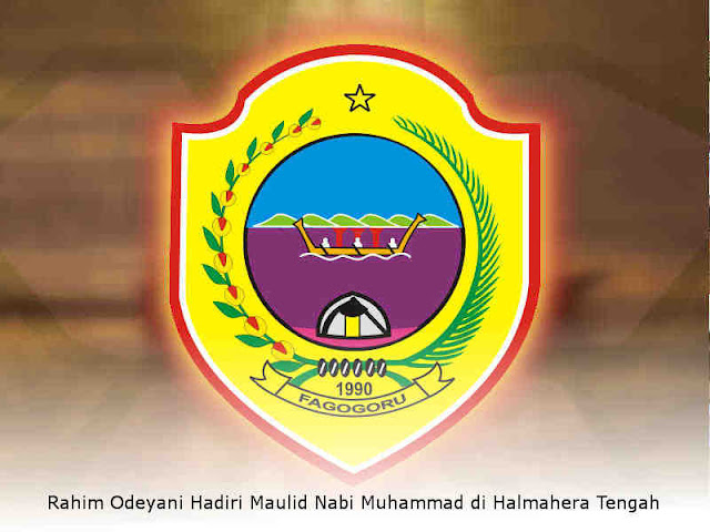 Rahim Odeyani Hadiri Maulid Nabi Muhammad di Halmahera Tengah