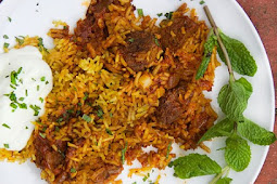 INDIAN LAMB BIRYANI