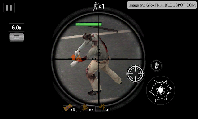 zombie hunter apocalypse android game zoom view aim