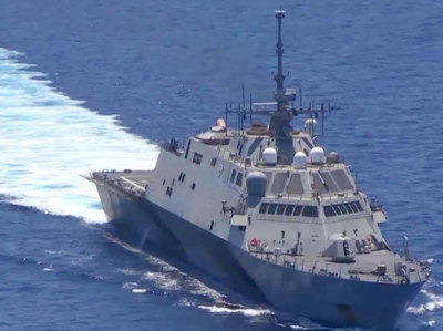 Us Navy Warships Sail Near South China Sea Islands Claimed By China