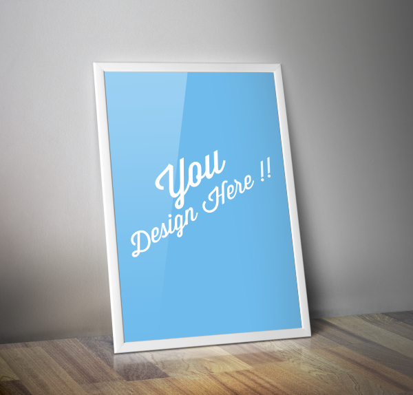 Poster Mockup File CDR 6