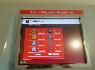 coin deposit machine