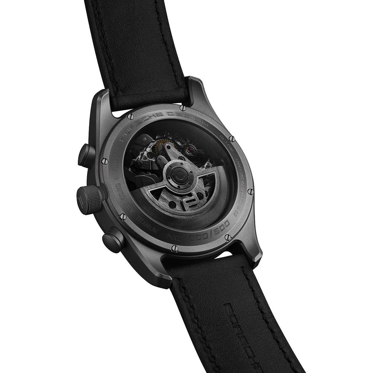 Porsche Design Timepiece Chronograph Titanium Limited Edition back