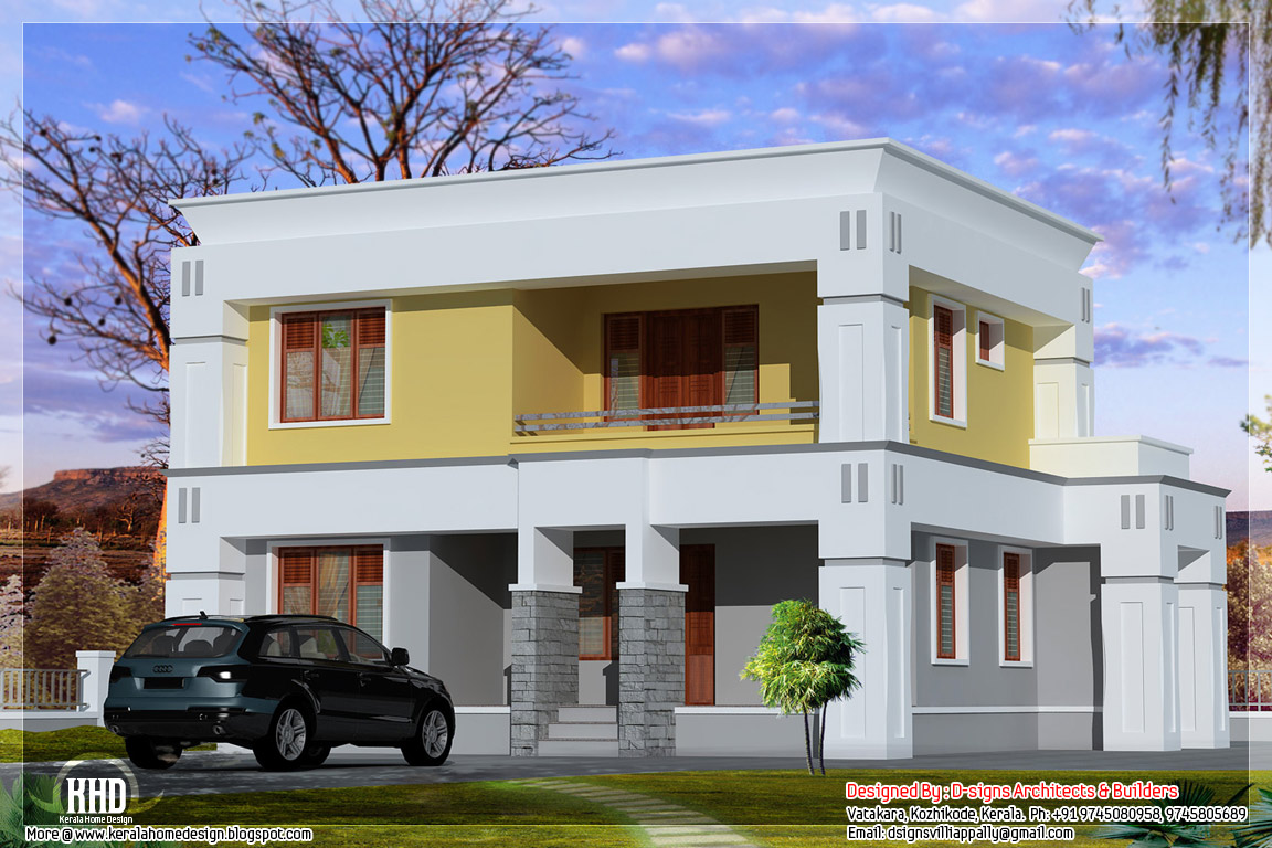 Small box type home design Kerala House Design Idea
