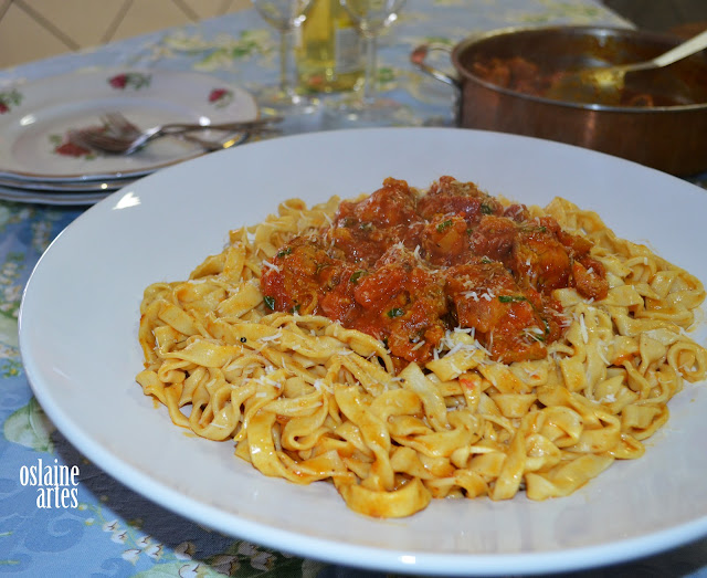 Macarronada com Massa Caseira 