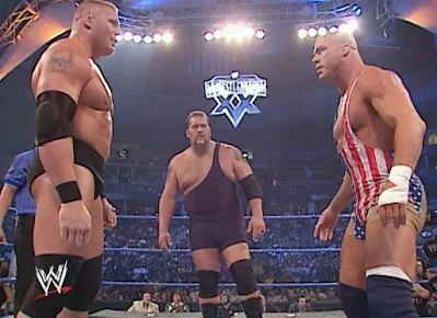 WWE Vengeance 2003 - Kurt Angle vs. Big Show vs. Brock Lesnar