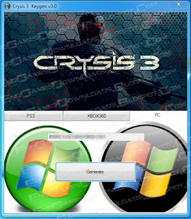 Crysis 3 KeyGen v3.0 Free Download For Game