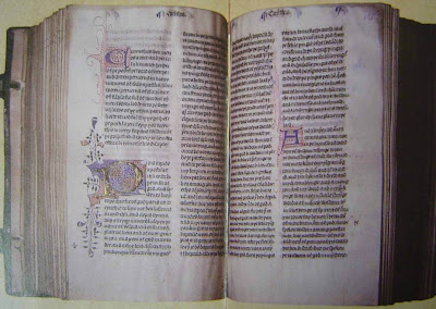 Exemplar da Bíblia de Wyclif (manuscrita) - 1384