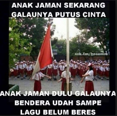 Meme Kata-kata Lucu 90an 