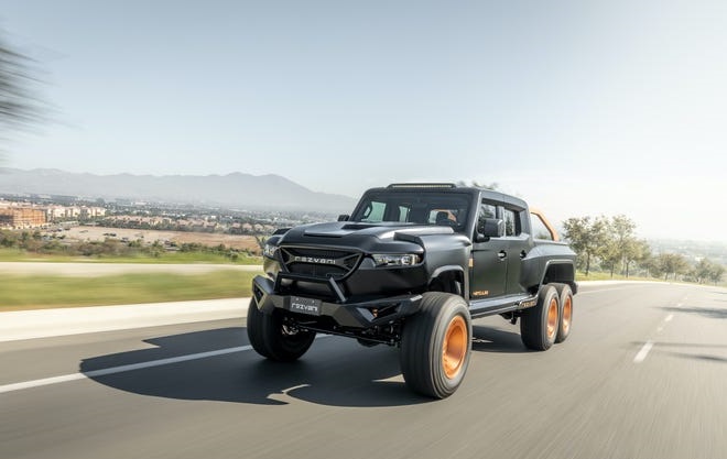 Rezvani Hercules 6X6 Military Edition Truck