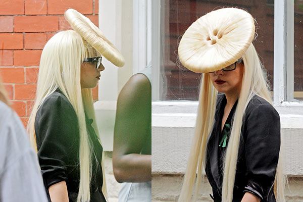 style rambut lady gaga