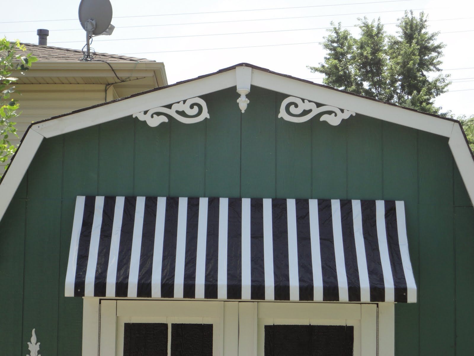 General Splendour HOW TO My 10 Shed Awning Tutorial