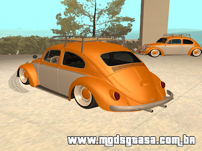 Volkswagen Fusca Eurolook para GTA San Andreas