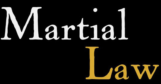 Martial Law By Executive Order