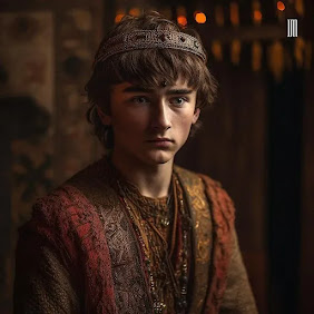 Bran Stark AI traditional Indian makeover
