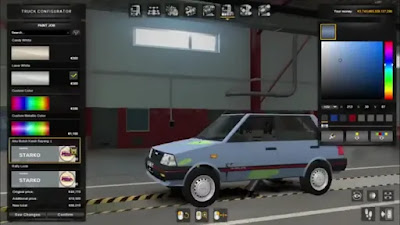 Mod Mobil Toyota Starlet EP71 "Starko" - ETS2 1.40, 1.41