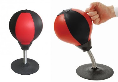 The Stress Buster Desktop Punching Ball Bag, Heavy Duty Stress Relief